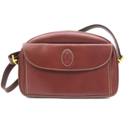 カルティエ Cartier MUST DE ショルダーバッグ フラップ ヴィンテージ 