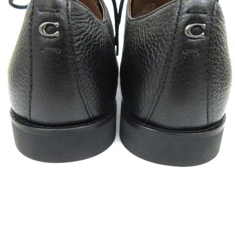 未使用品 コーチ Coach ビジネスシューズ ドレスシューズ ダービー Derby Fg2991 レザー 9 5d 27 5cm 黒 ブラック C メンズ 070 ベクトルパーク