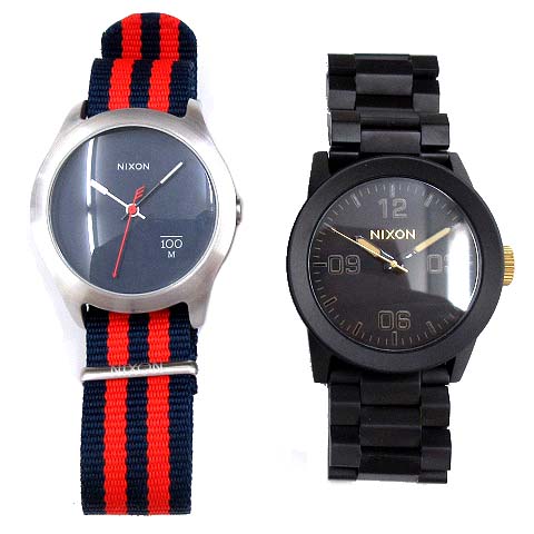 ニクソン NIXON ジャンク品 腕時計 2点セット MOD SURF THE QUAD 