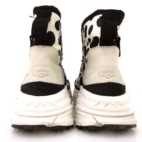 アグ UGG CA805 CLASSIC DALMATIAN ショートブーツ ハラコ 