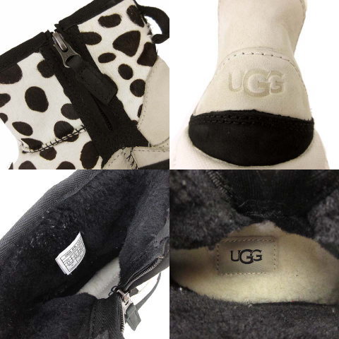 アグ UGG CA805 CLASSIC DALMATIAN ショートブーツ ハラコ 