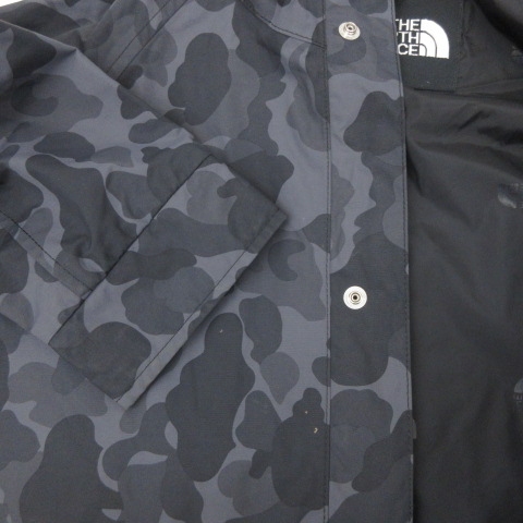 ザノースフェイス THE NORTH FACE マウンテンパーカー ボタン 迷彩 