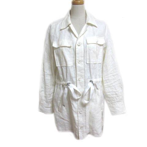 サイズ交換ｏｋ ジャケット シャツ Herman Ron ロンハーマン ワンピース リネン 長袖 ジャケット アウター Kcgjournal Org