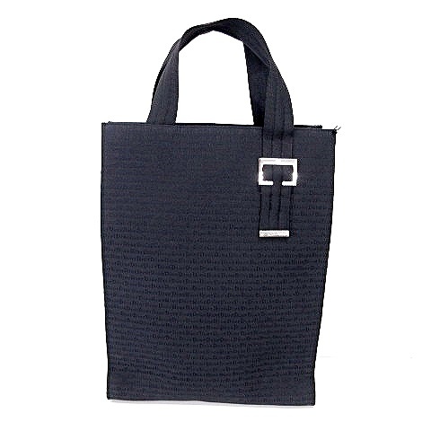 ディオールオム Dior HOMME 美品 ロゴ ジャガード 総柄 トートバッグ 