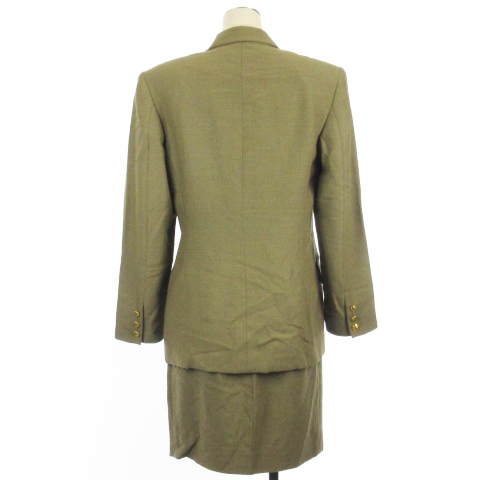 グッチ GUCCI セットアップ スーツ テーラード ジャケット ダブル 金  