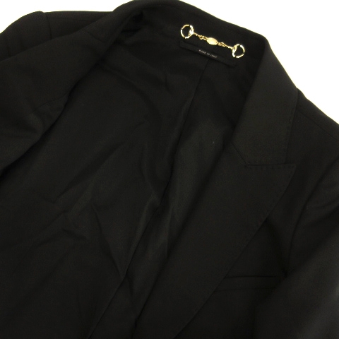 グッチ GUCCI セットアップ スーツ テーラード ジャケット カラー釦