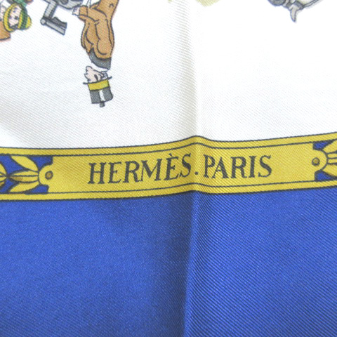 エルメス HERMES カレ90 la promenade de longchamps スカーフ