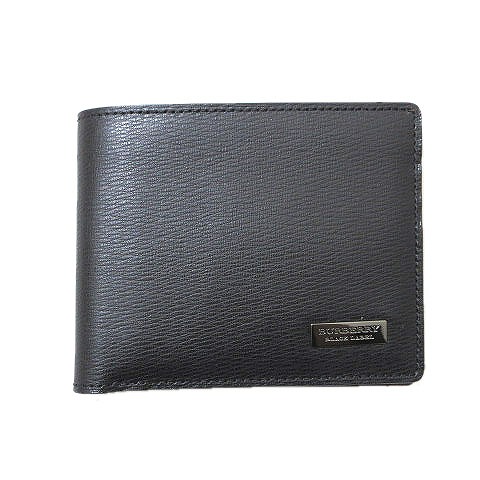 未使用品 バーバリーブラックレーベル BURBERRY BLACK LABEL 二つ折り 