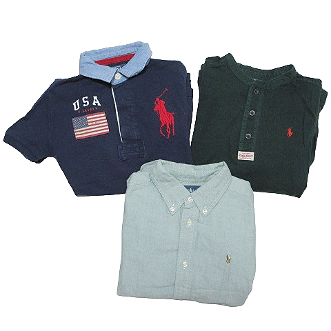 ラルフローレン 長袖ポロシャツ ビッグポニー 120 サイズ6（ポロラルフ  