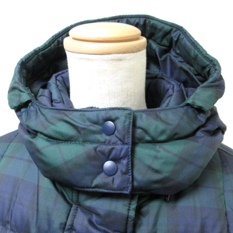 UNIQLOユニクロ　premium down チェク柄 ジャケット　美品です！ ユニクロ UNIQLO 美品 プレミアムダウンジャケット チェック ジップ