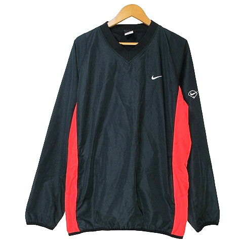 ナイキ NIKE 00S プルオーバージャケット ゲームシャツ 美品 長袖 裏