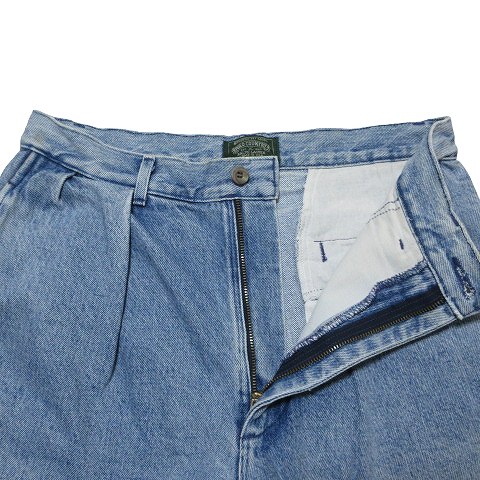 未使用★90s US ポロジーンズ ヴィンテージ ハーフパンツ オールドラルフ ラルフローレン RALPH LAUREN ポロカントリー 90S デニム ハーフパンツ