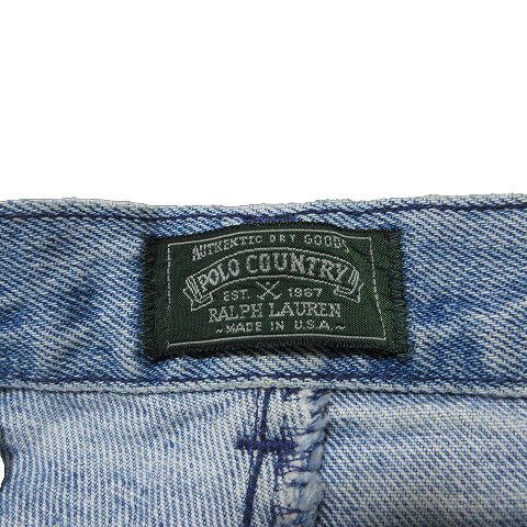 ラルフローレン RALPH LAUREN ポロカントリー 90S デニム ハーフパンツ