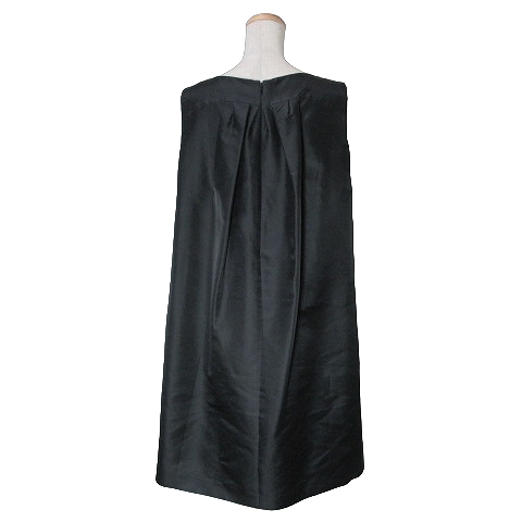 未使用・新品！シルク100%！Tiara ティアラ ノースリーブロング