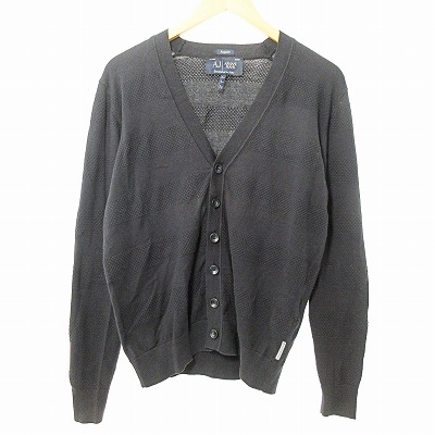 アルマーニ ジーンズ ARMANI JEANS カーディガン ニット 長袖 シャドー 