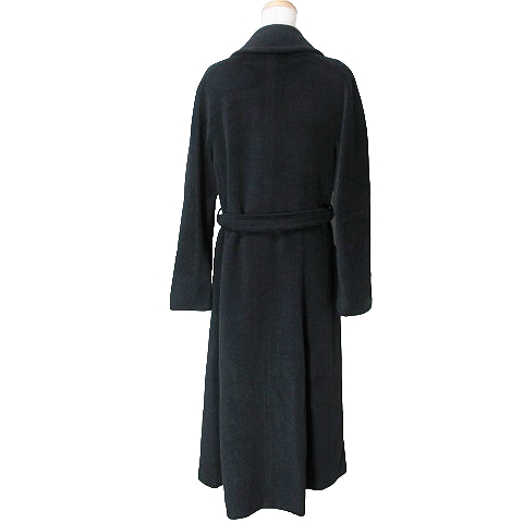 マックスマーラ MAX MARA 美品 白タグ ロング コート ベルテッド 