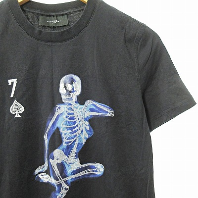 ジバンシィ GIVENCHY 12SS Tシャツ スカル プリント カットソー 半袖 