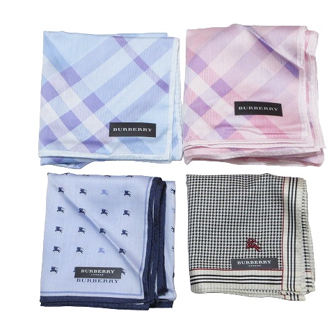 未使用品 バーバリー BURBERRY バーバリーズ 未使用 タグ付 ハンカチ8 