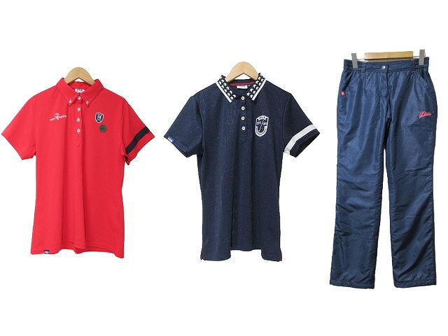 フィラ FILA GOLF 3点セット ゴルフ ウエア 中綿 パンツ 半袖 
