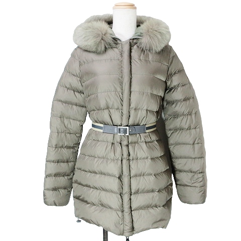 デュベティカ DUVETICA ダウンコート ベルト付き フォックスファー  