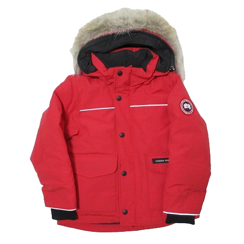 カナダグース CANADA GOOSE ミリタリー ダウン ジャケット 上着 キッズ 