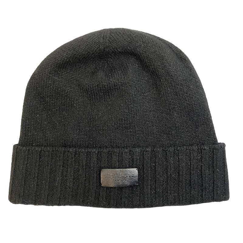 サンローラン パリ SAINT LAURENT PARIS 美品 ビーニー カシミヤ 