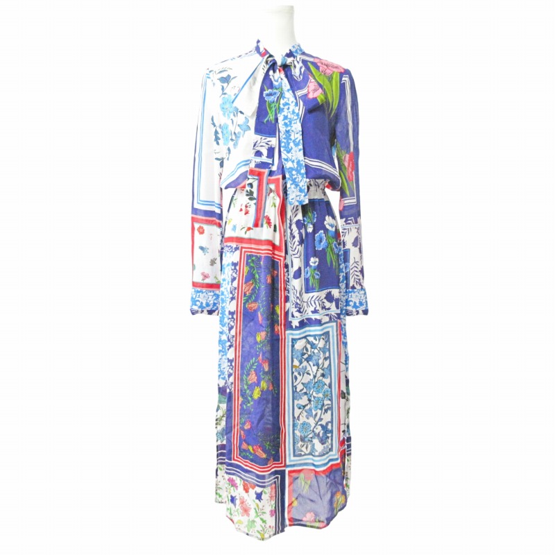 エスカーダ ESCADA SPORT 近年モデル シャツワンピース 長袖 ロング丈 