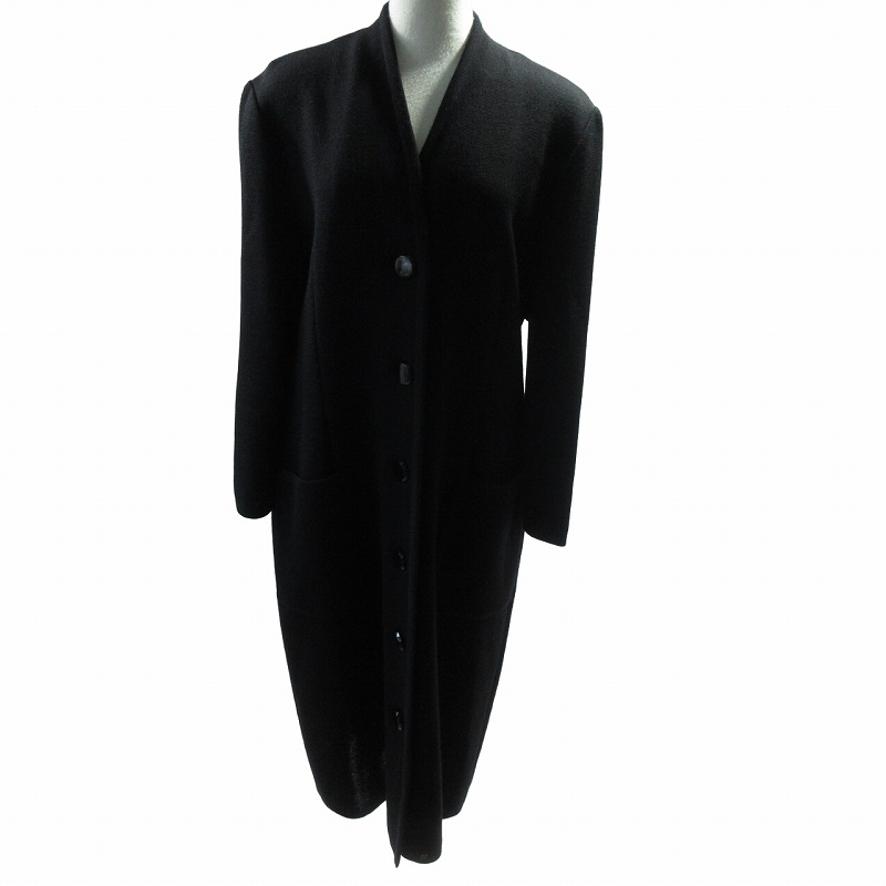 イヴサンローラン YVES SAINT LAURENT ヴィンテージ ニット ノーカラー 