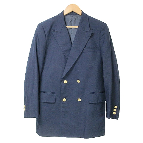 美品✨J.PRESS 紺ブレ ダブルテーラードジャケット 金ボタン 13 ウール j.press 紺ブレ ブレザー ダブル ジャケット 金ボタン 美品 シルエット