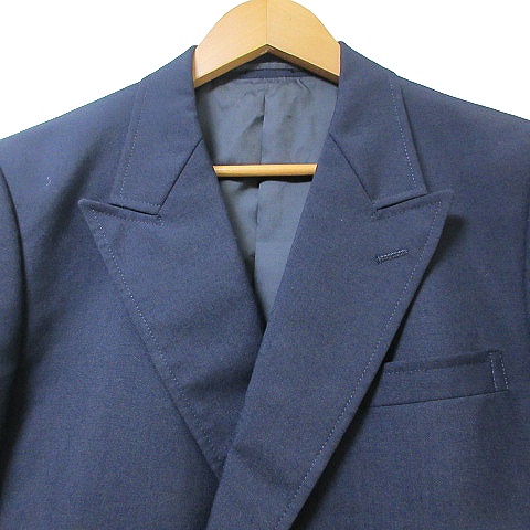 J-press ジェイプレス 紺ブレ 金ボタン 段返り三つボタン M ネイビー