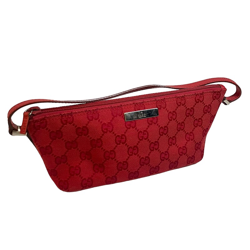 グッチ GUCCI 美品 ハンドバッグ GGモノグラム ポーチ ミニ ロゴ 
