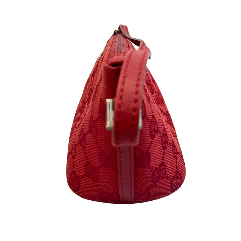 グッチ GUCCI 美品 ハンドバッグ GGモノグラム ポーチ ミニ ロゴ 