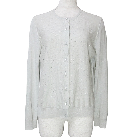 Drawer ドゥロワー☆リボンニットセーター☆美品 ドゥロワー18G