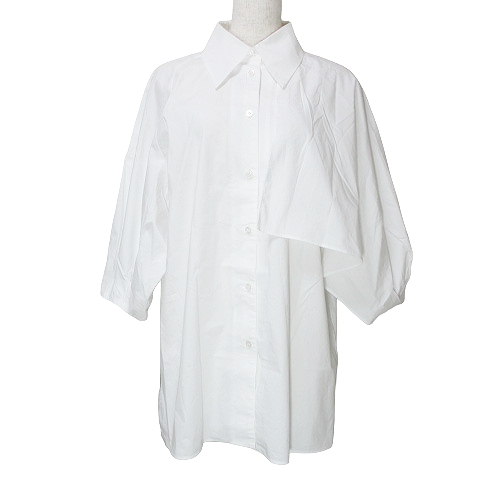 アドーア ADORE 美品 22SS ストレッチタイプライターパフスリーブ 