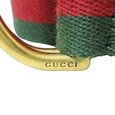 グッチ GUCCI 美品 シェリーライン ダブルリングベルト 453271