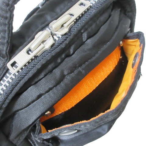 ポーター PORTER タンカー ショルダーバッグ スクエア CDサイズ 黒 ポーター PORTER タンカー ショルダーバッグ スクエア CDサイズ