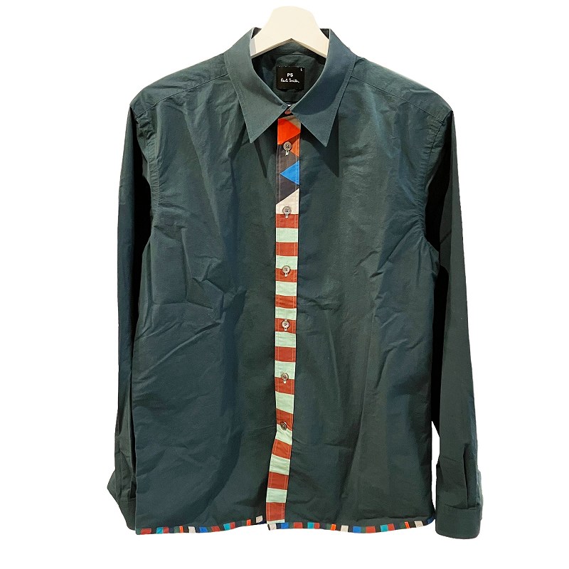 【PS Paul Smith】AFRICAN FLAG プラケットシャツ PS Paul Smith】AFRICAN FLAG プラケットシャツ