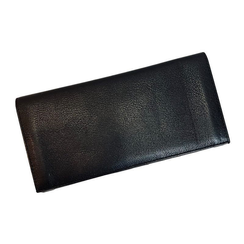 カルティエ Cartier 札入れ 二つ折り 長財布 レザー フランス製