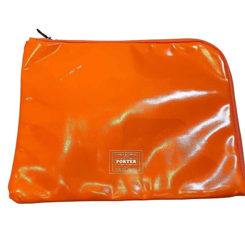 MARK&LONA ポーチバッグ（オレンジ） ロンシャン LONGCHAMP ショルダーバッグ ル プリアージュ エクストラ