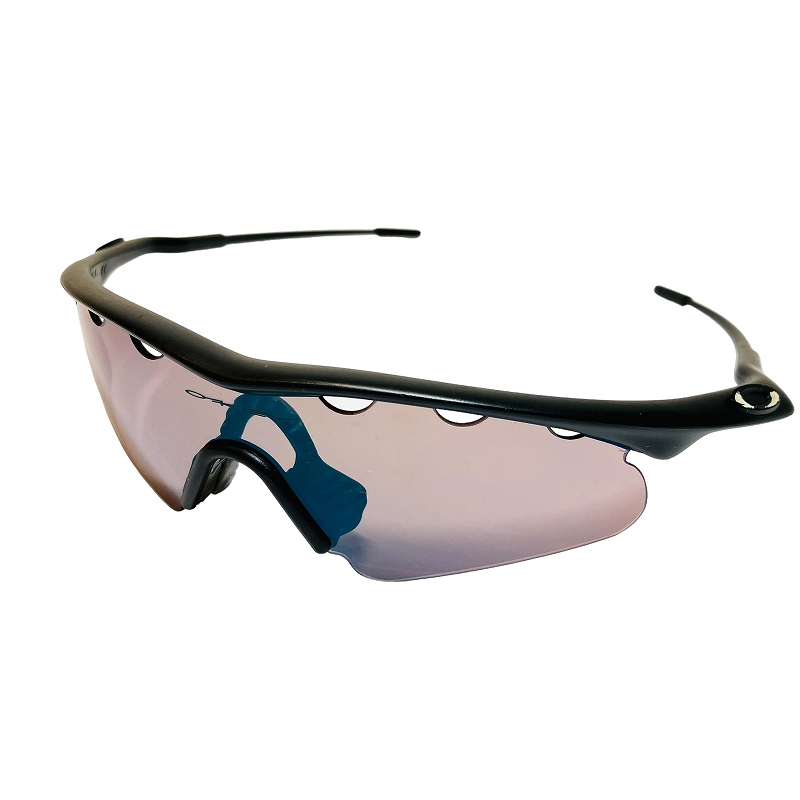 オークリー OAKLEY サングラス スクエアワイヤー 2.0 マットブラック 艶消し 黒 メタルフレーム 【中古】