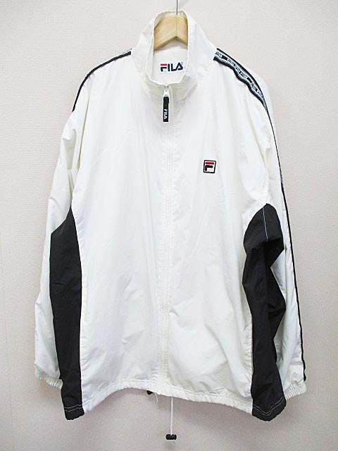 新品 FILA【特典あり】テニスウェア ジャケット フィラ ホワイト NEW ストレッチクロスジャケット｜Alpen Online