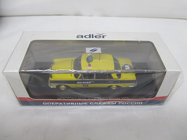 未使用品 メルセデスベンツ MERCEDES-BENZ W108 ミニカー 1/43
