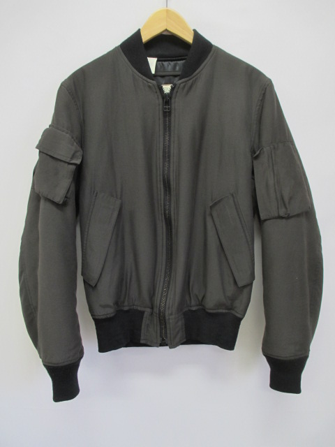 ミスターハリウッド N.HOOLYWOOD MA-1 茶 M 36 フライトジャケット 