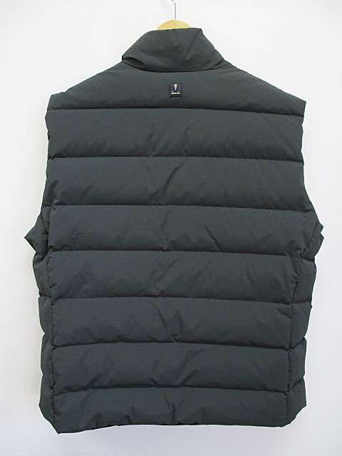 未使用品 フェンディ FENDI ダウンベスト 56 黒 グレー モンスター 