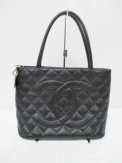 シャネル復刻トートバッグシルバー金具