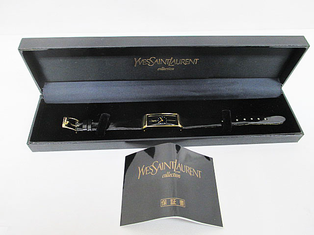 ★電池交換済★ イヴサンローラン Yves Saint Laurent 黒 楽天市場】【財布】YVES SAINT LAURENT イヴ サン ローラン イブ