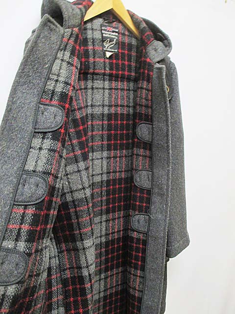 グローバーオール Gloverall ダッフルコート GB38 EUR48 グレー ロング