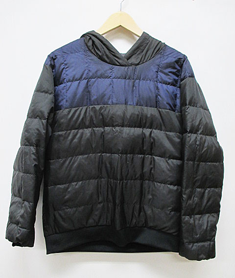 ポールスミス PAUL SMITH ダウンジャケット リバーシブル グレー 黒 紺 