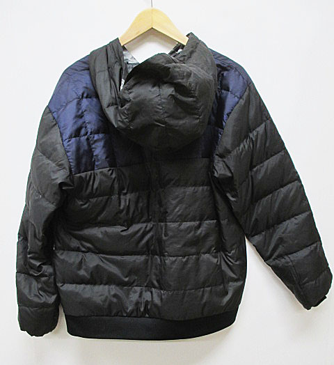 ポールスミス PAUL SMITH ダウンジャケット リバーシブル グレー 黒 紺 