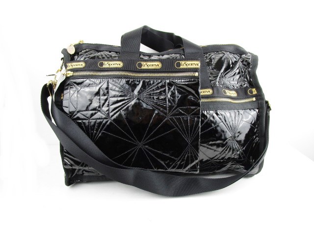 レスポートサック ブラック BLAK ボストンバッグ ポーチ付き eikoji